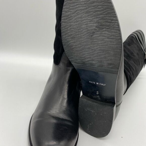 Aquatalia Leather and suede knee high boots A7 - Picture 9 of 10
